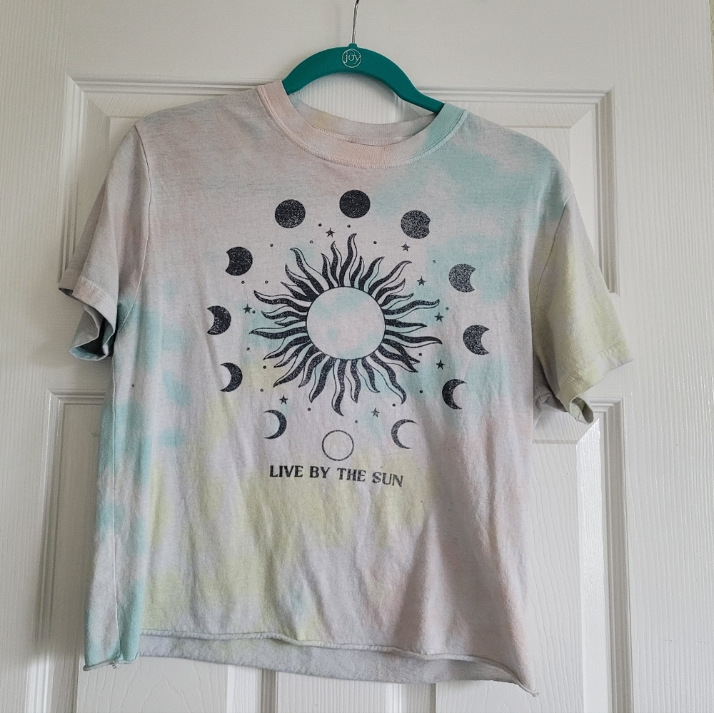 Tricolor crop top